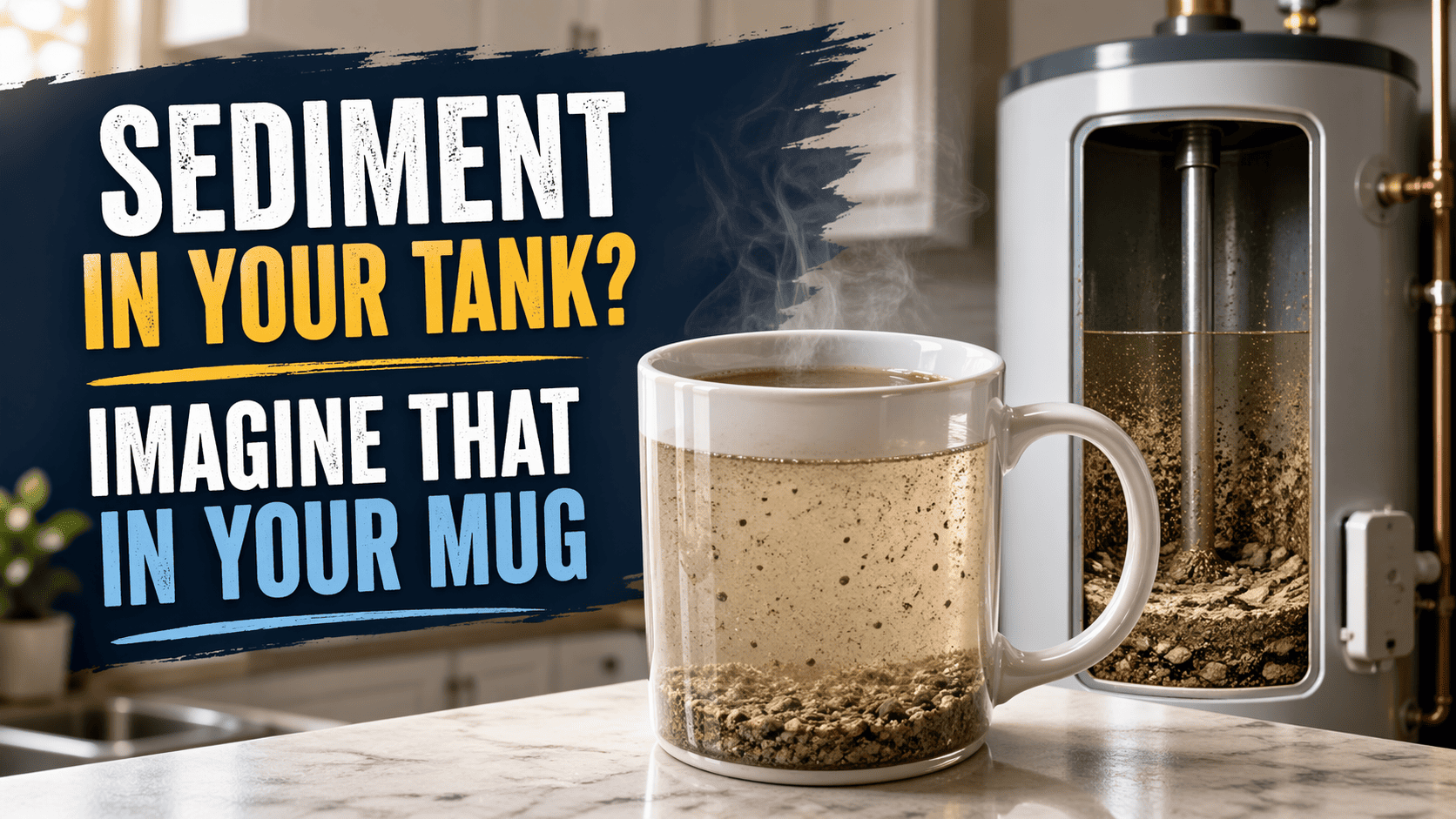 sediment in your water heater tank